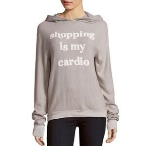 Wildfox Shopping Is My Cardio Hoodie